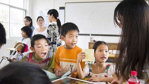 class room in session